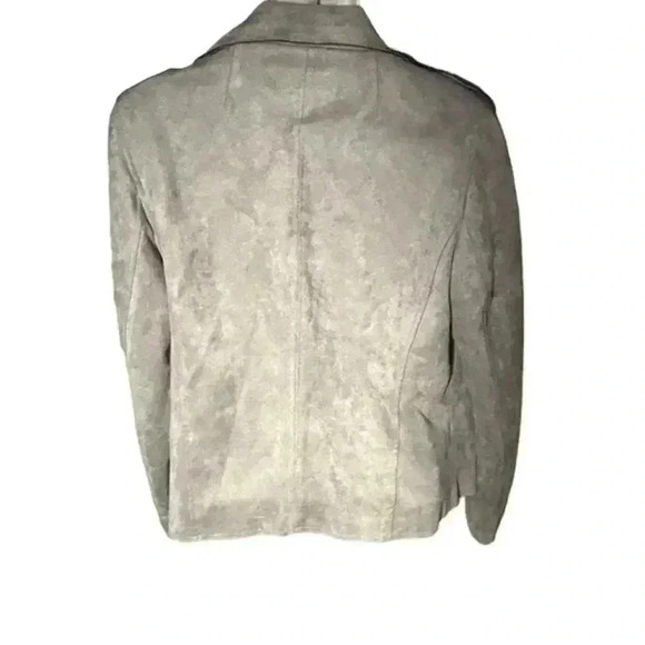 Kut‎ From The Kloth Gray Micro Fiber Blazer/Jacket, M - Picture 4 of 7